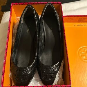 Tory Burch Chelsea 50mm Quilted Pump, Nappa Leather